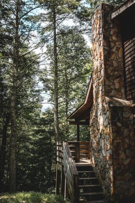 Purlear Deer Run Cabin At 36 North - Hot Tub מראה חיצוני תמונה